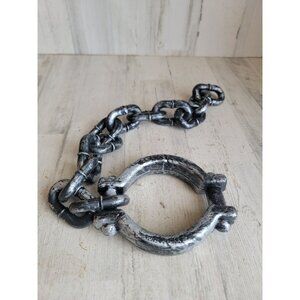 Unique fake shackle costume Halloween prop home‎ decor